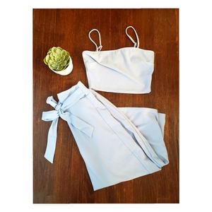 Baby blue matching set brand new